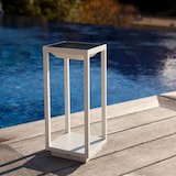thumbnail of Lumisky HYDRA H33CM Solarbatterie-Laterne Aluminium Weiss