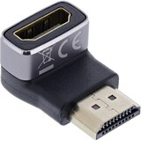 thumbnail of InLine® HDMI Adapter, HDMI A Stecker / Buchse, 90° unten, 8K UHD