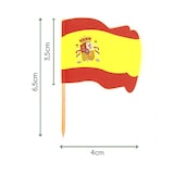 thumbnail of MONOUSO - Palillos bandera "España" 6,5cm (144 Uds)