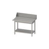 thumbnail of Stalgast Edelstahl Ablauftisch "PRO", Korbführung mit Gefälle, mit Grundboden, 1000x750x880 mm, Anbauseite rechts, mit Aufkantung 200 mm, verschweißt