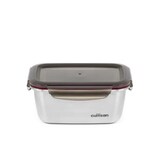 thumbnail of Cuitisan – Boite alimentaire rectangulaire en inox compatible au micro-ondes – 980ml