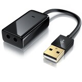 thumbnail of Aplic Soundkarte Virtual 7.1 Surround, USB mini extern, Dynamic 3D Surround, 3,5mm Eingang, 3,5mm Ausgang