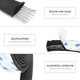 thumbnail of FireTech Fiberglass Infinity Vilt – Universele Kamado Pakking (3,85m x 3cm) met 3 Connectors – Geschikt voor Alle Kamado Barbecues - Glasvezel