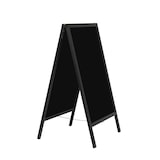 thumbnail of METRO PROFESSIONAL Stop-trottoir, bois de pin/métal, 69 x 71 x 122 cm, noir