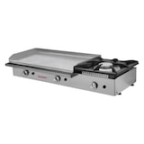 thumbnail of Plancha a gas 80 acero rectificado con fogón PR80+40F Maiser