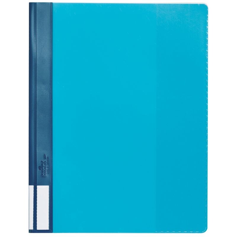 DURABLE Schnellhefter DURALUX, DIN A4, blau, überbreit