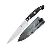 thumbnail of Executive-Plus Serie 6` Allzweckmesser 61 HRC  Damaszenerstahl Schwarz