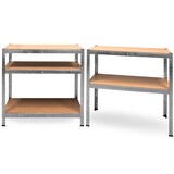 thumbnail of Monzana 2x Schwerlastregal 180x90x60cm 875kg 5 MDF-Platten