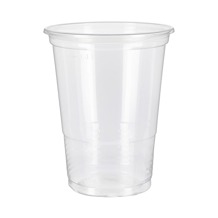 MONOUSO - Bicchiere di Plastica PP Riutilizzabile Trasparente 500ml Ø9,4cm (800 Pezzi)