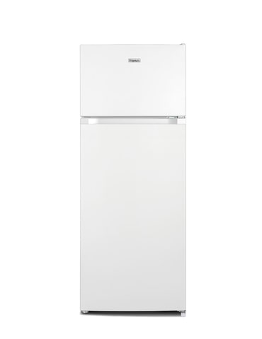 FrigeluX Réfrigérateur double porte 211L dont congélateur 41L, Blanc RDP216BE