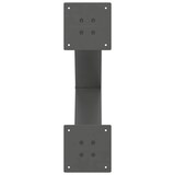 thumbnail of Helloshop26 - Juego de 2 patas para mesa de comedor en forma de X 50 x 72 cm con niveladores ajustables estilo moderno acero 02_0057242