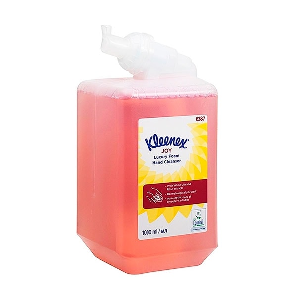 KLEENEX® | Gel de manos perfumado Botanics™. 6 botellas de 1 L (cod. 6387)