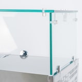 thumbnail of Cleiton® Vitrina de Ingredientes Refrigerada 150x39x44 cm de Acero Inoxidable 6 Cubetas GN 1/3 | Nevera de Ingredientes con Termostato Digital Dixell