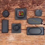 thumbnail of Bidasoa Gio Bol  Bicolor Melamina 10X10Cm Gris/Negro