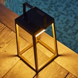 thumbnail of Lumisky Verona 30 cm hohe, batteriebetriebene Solarlaterne Aluminium Braun