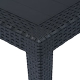 thumbnail of vidaXL Tuintafel 150x90x72 cm rattan-look kunststof antraciet