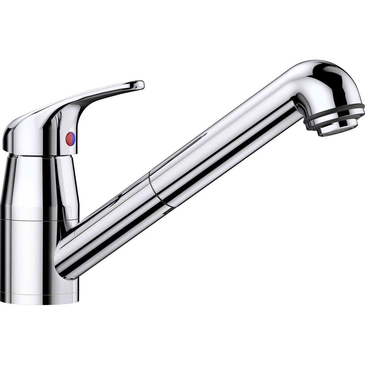 BLANCO DARAS-S-F Küchenarmatur Hochdruck chrom Schlauchbrause  Fenstermontage