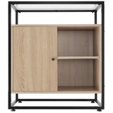 thumbnail of Kommode Conventry 70x38x80,5cm - Industrial Holz hell, Eiche Sonoma