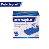 thumbnail of Blaues detektierbares wasserabweisendes Pflaster 50x72mm - 50St