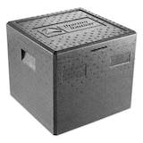 thumbnail of thermohauser EPP-thermobox Pizza zwart met deksel - 37,5 liter volume - 41 x 41 x 36 cm - pizzabox voor bezorgdienst