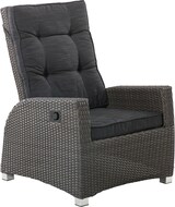 thumbnail of Tarrington House Poltrona Madrid , alluminio/rattan PE/ poliestere,  73.5 x 85 x 106 cm (La x Pr x Al), con schienale regolabile, grigio