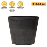 thumbnail of WellHome - 20 Stück Pflanztöpfe Ø10 cm Leonardo in Anthrazit