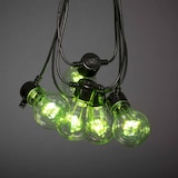 thumbnail of Konstsmide LED Biergartenkette, mit RGB-Farbwechsel, 10 klare Birnen / 60 RGB Dioden, 5V, Außen (IP44), schwarzes Kabel