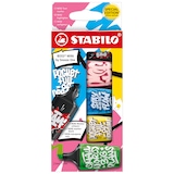 thumbnail of STABILO 5 mini surligneurs BOSS MINI by Snooze One - vert + jaune + bleu + rose + noir
