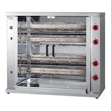 thumbnail of Rôtissoire gaz 48 poulets - 8 broches - 26 000 Kcal/h - M2 - FECA