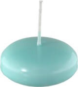 thumbnail of Schwimmkerzen Türkis 40 x Ø 80 mm, 8 Stück, XXL Schwimmkerzen