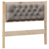 thumbnail of vidaXL Kopfteil Sonstiges Braun und Taupe 90 cm Massivholz Kiefer