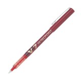 thumbnail of Roller encre liquide Hi-Tecpoint V7, pointe moyenne, encre rouge