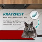 thumbnail of Herdabdeckplatte Matte Rot Wasserdicht 620x535 Schutz für Elektroherd