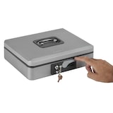 thumbnail of ARREGUI Popup C9746 Caja Caudales con Llave y Pulsador de Apertura| Caja de Seguridad acero y bandeja interior | Caja fuerte portatil 30 cm ancho|Gris
