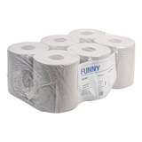 thumbnail of 6x Papierhandtuchrolle MIDI 20cm für Innen und Außenabwicklung 1 lagig