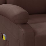 thumbnail of vidaXL Massagesessel Braun Kunstleder