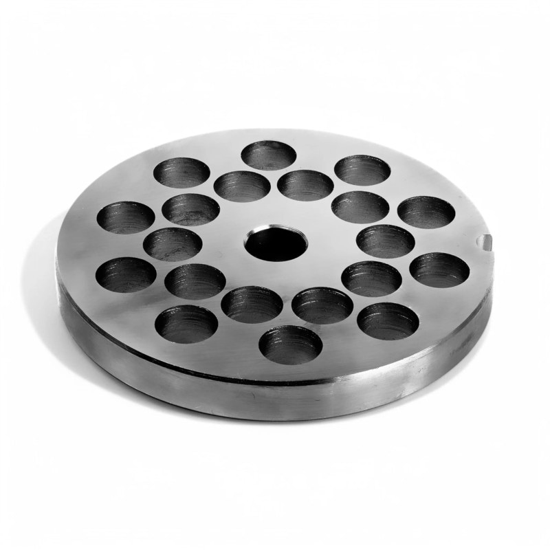 Tre spade, raut piastra per tritacarne 32 foro 14, acciaio inox auto affilanti professionale