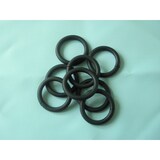 thumbnail of Textil Duschvorhang Uni Schwarz 180x180 cm - Überlänge perfekt für hohe Decken!