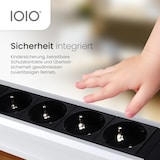 thumbnail of IOIO MS 2500 Aluminium Master Slave 5-fach Steckdosenleiste