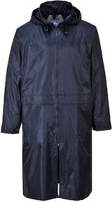 thumbnail of Portwest - Manteau de pluie léger et imperméable CLASSIC 100% polyester enduit PVC Bleu Marine Taille S