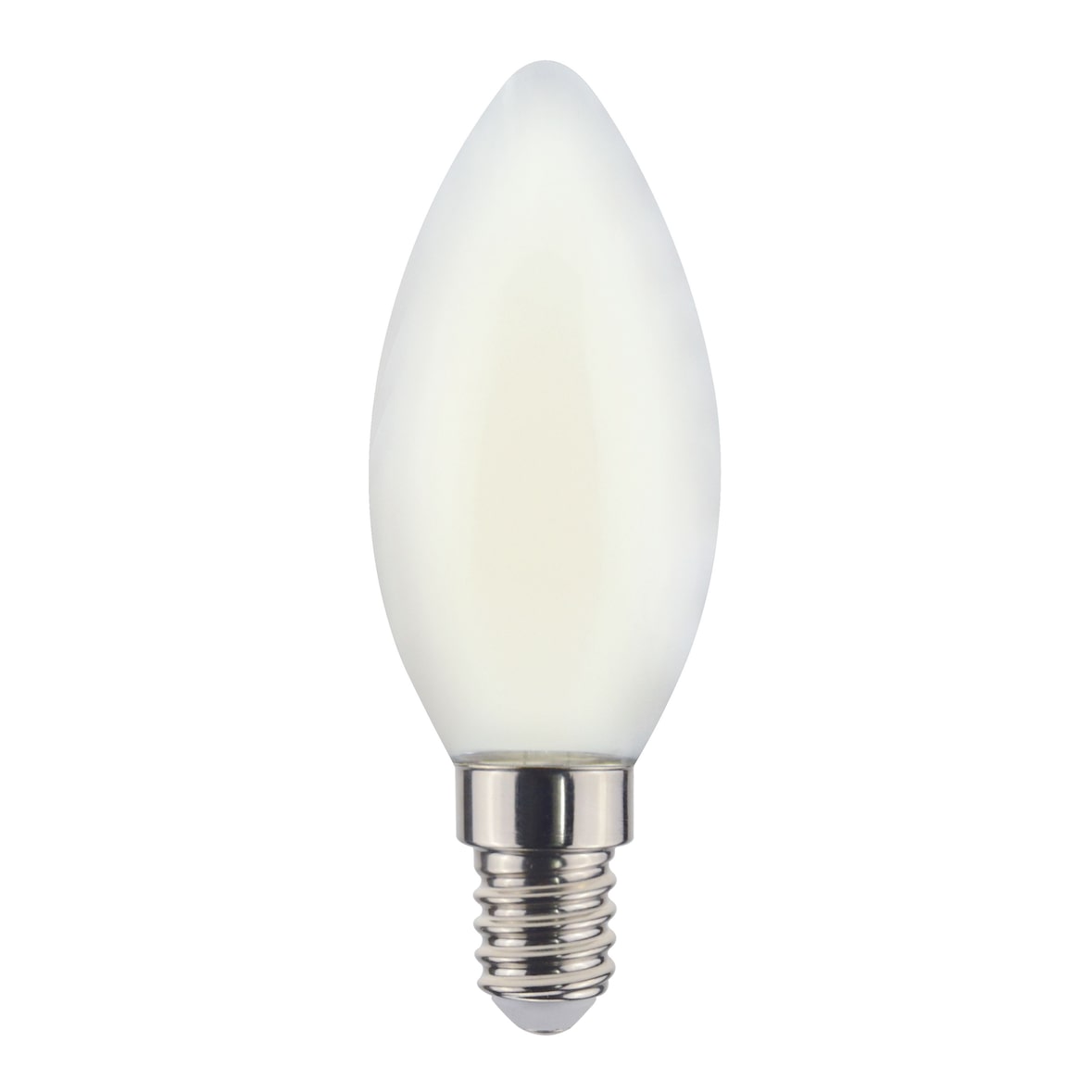 aro LED-Birne C35-1F, 4.2 W, 470LM, E14, warmweiß, 4 Stück