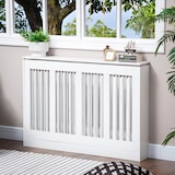 thumbnail of HOMCOM Copritermosifone Moderno a Doghe per la Casa Bianco