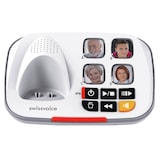 thumbnail of SWISSVOICE Téléphone Sans Fil Dect Avec Répondeur Blanc XTRA2355DUO