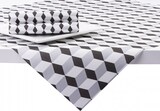 thumbnail of Sovie HOME Tischdecke Chicago in Silber aus Linclass® Airlaid 80 x 80 cm, 1 Stück - moderne Struktur