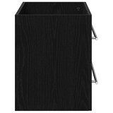 thumbnail of vidaXL Waschbeckenunterschrank Schwarz Eichen-Optik 100x38,5x48 cm