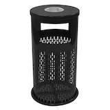 thumbnail of Poubelle d'extérieur noire + cendrier - 30L - Oviala