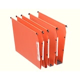 thumbnail of Esselte, Dossier suspendu latéral armoire DUAL, fond V, Boite de 25, Orange, 21627