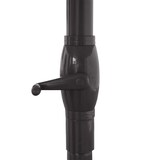 thumbnail of Ombrellone Meran Pro, ombrellone da ristorazione con mantovana Ø 5m poliestere/alluminio 28kg ~ terracotta senza supporto