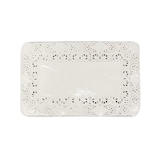 thumbnail of MONOUSO - Blonda de Papel Calada Blanca Litos 14x24cm (250 Uds)