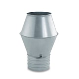 thumbnail of CAEXVEN Sombrerete Tipo JET de 550 mm de diámetro para Conductos de Estufas y Chimeneas de Leña en Acero Galvanizado - Serie Lisa y Helicoidal
